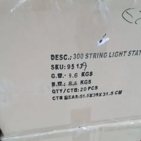 BOXED 300 STRING LIGHT STATIC BLUE APPROXIMATELY 300