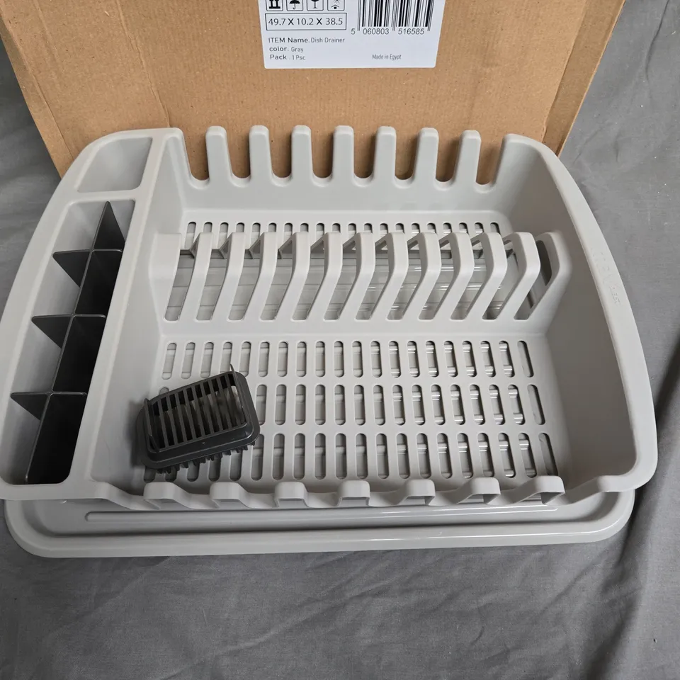 DIVCHI GREY DISH DRAINER