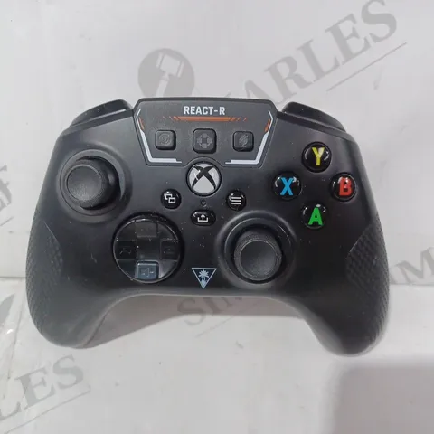 BOXED TURTLE BEACH REACT-R WIRED CONTROLLER DESIGNED FOR XBOX
