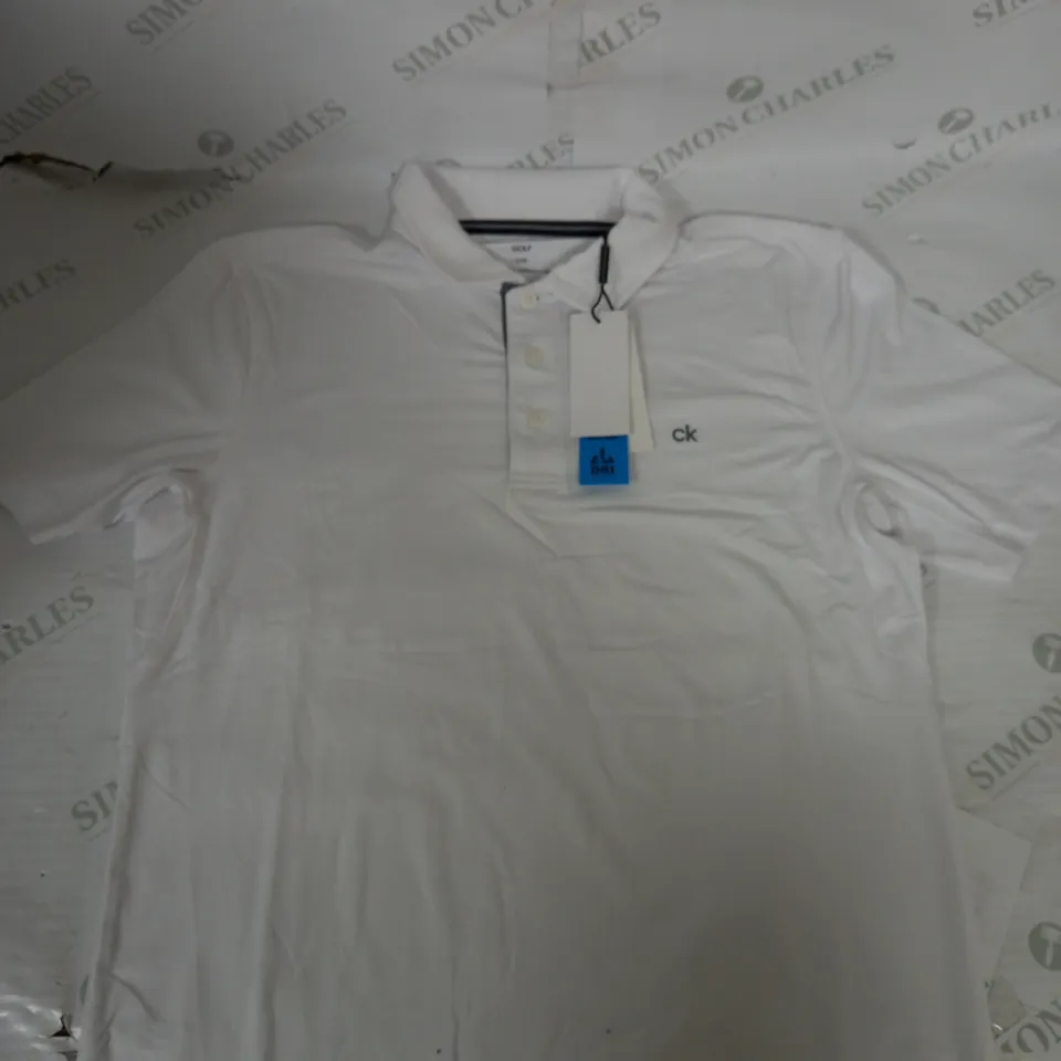 CALVIN KLEIN GOLD POLO SHIRT SIZE S