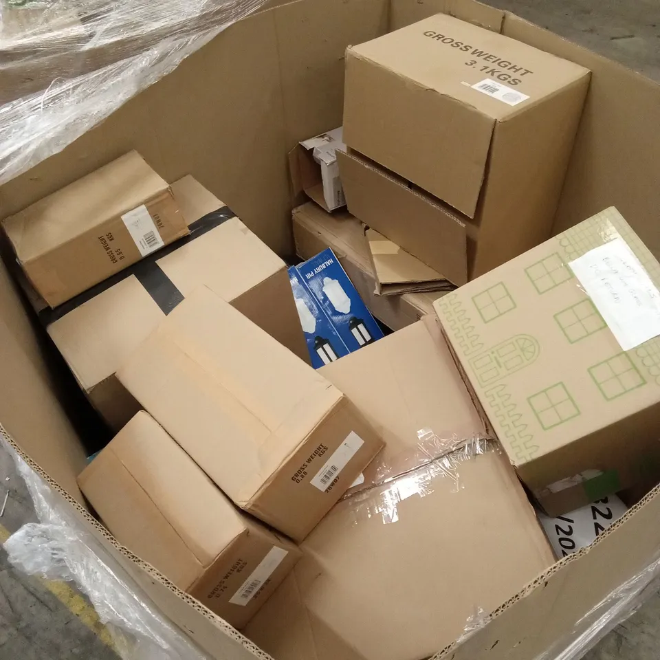PALLET TO CONTAIN APPROXIMATELY 25 ASSORTED DESIGNER LIGHTING PRODUCTS