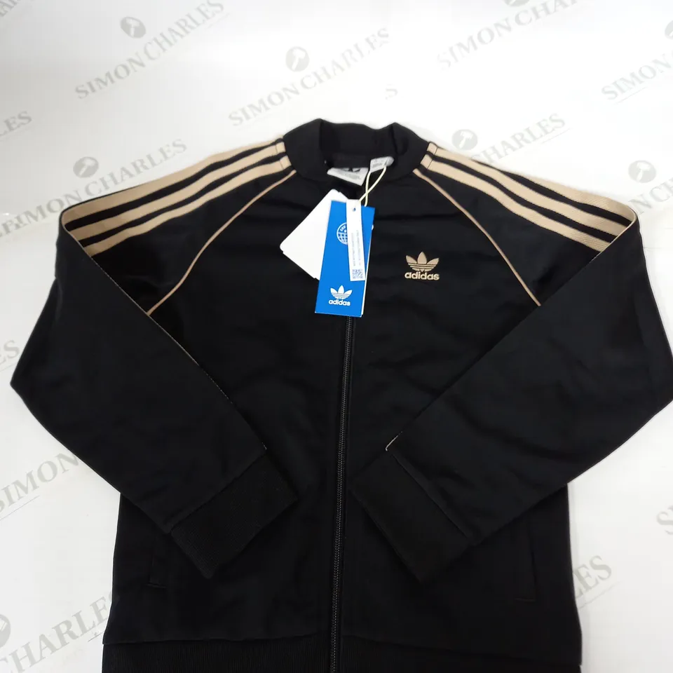 ADIDAS ORIGINAL ZIPPED JACKET SIZE 7-8 YEARS