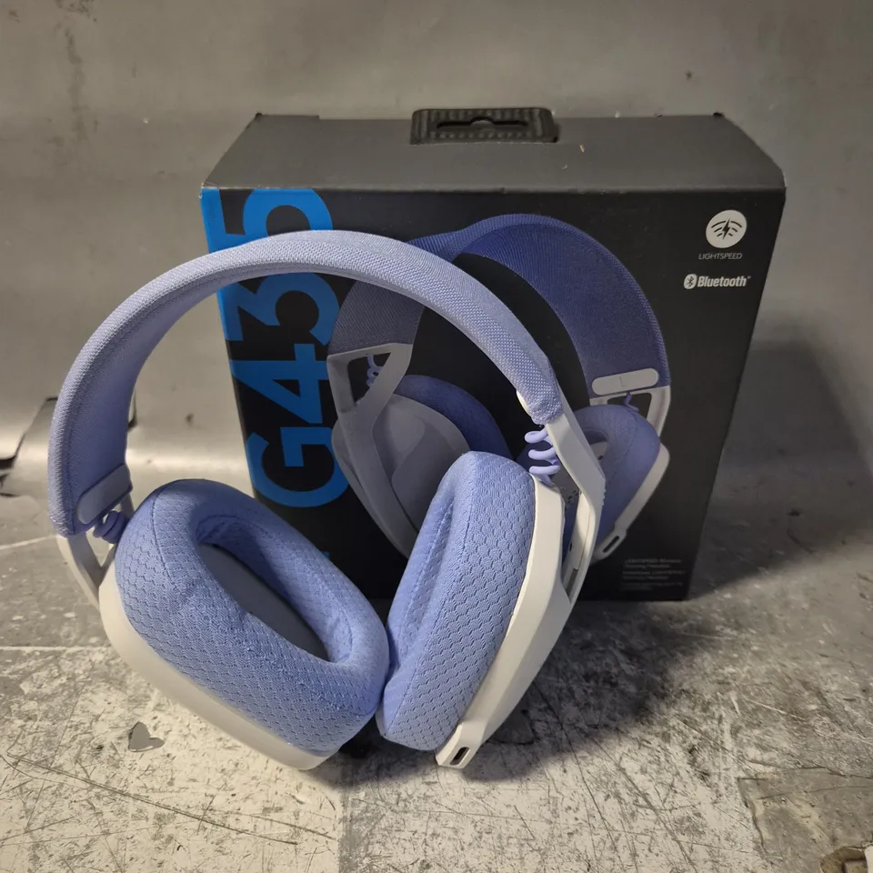 BOXED LOGITECH G435 WIRELESS GAMING HEADSET 