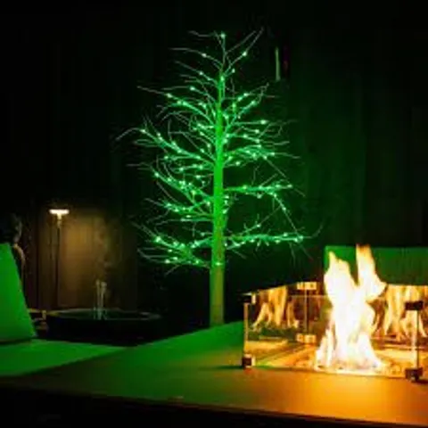 HOME STORIES 5FT LED MULTI COLOUR CHANGE BULB TREE