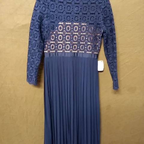 JITTERS NAVY OCCASIONAL DRESS - SIZE 12