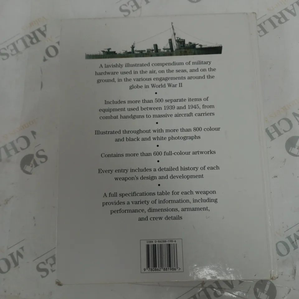 WW2 THE DIRECTORY OF WEAPONS CHRIS BISHOP