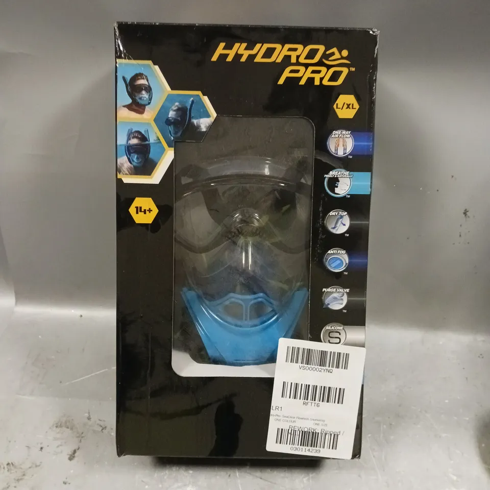 HYDRO-PRO SEA CLEAR FLOWTECH SNORKELLING MASK RRP £99.98