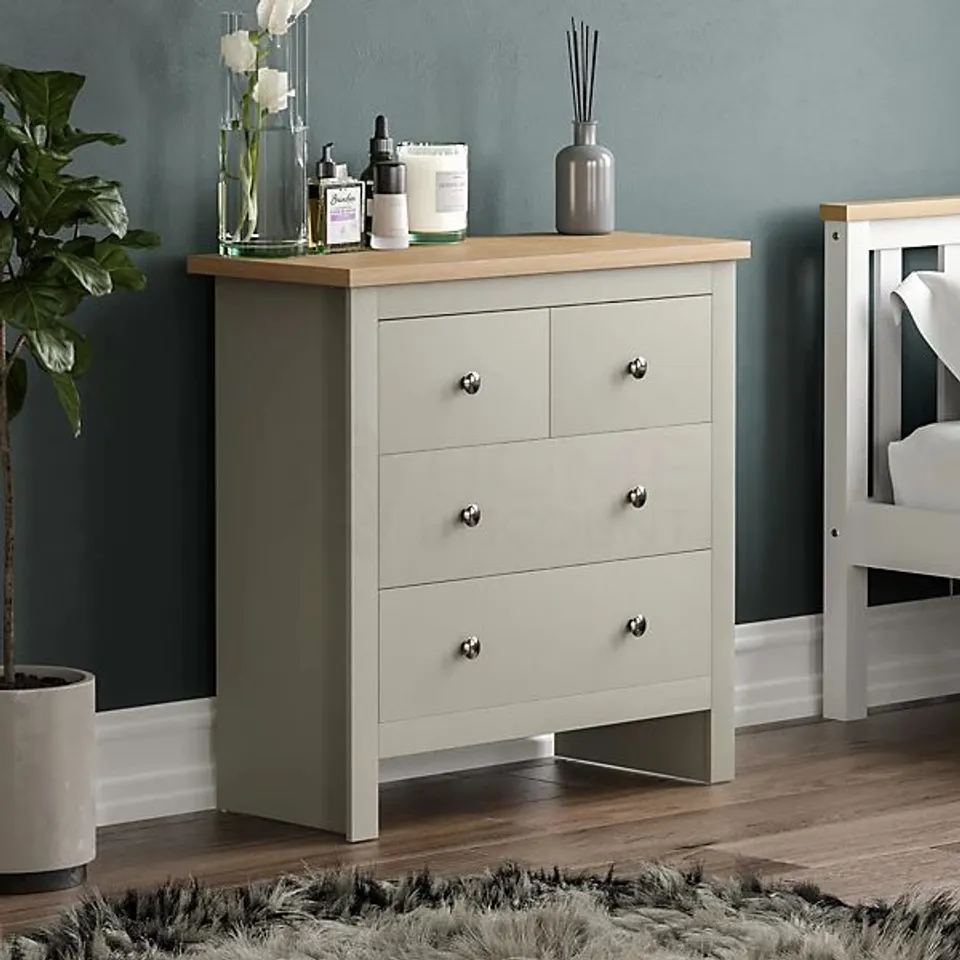 BOXED ARLINGTON 2+2 DRAWER CHEST