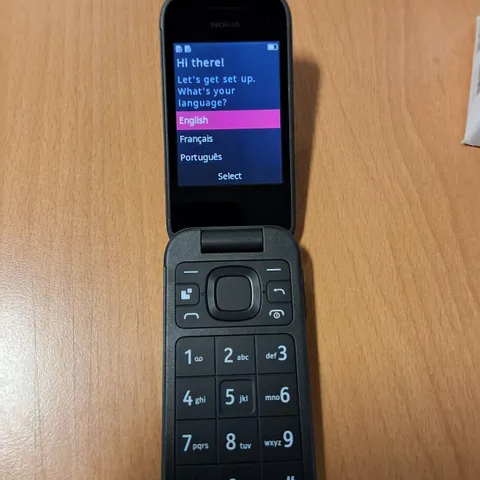 BOXED NOKIA 2660 FLIP IN BLACK - TA-1469