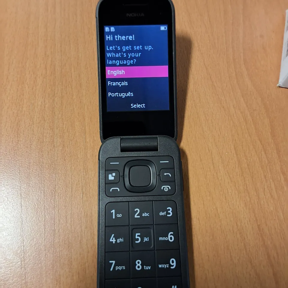 BOXED NOKIA 2660 FLIP IN BLACK - TA-1469