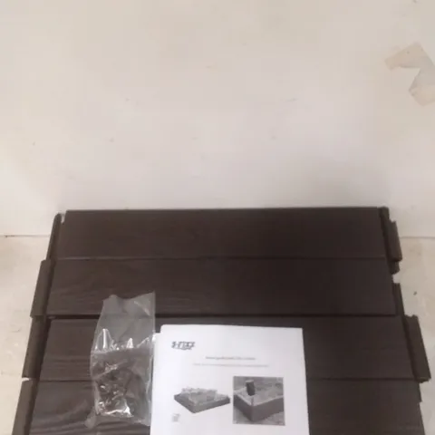 BOXED S-FIXX RAISED GARDEN BED PLASTIC 120 X 120CM