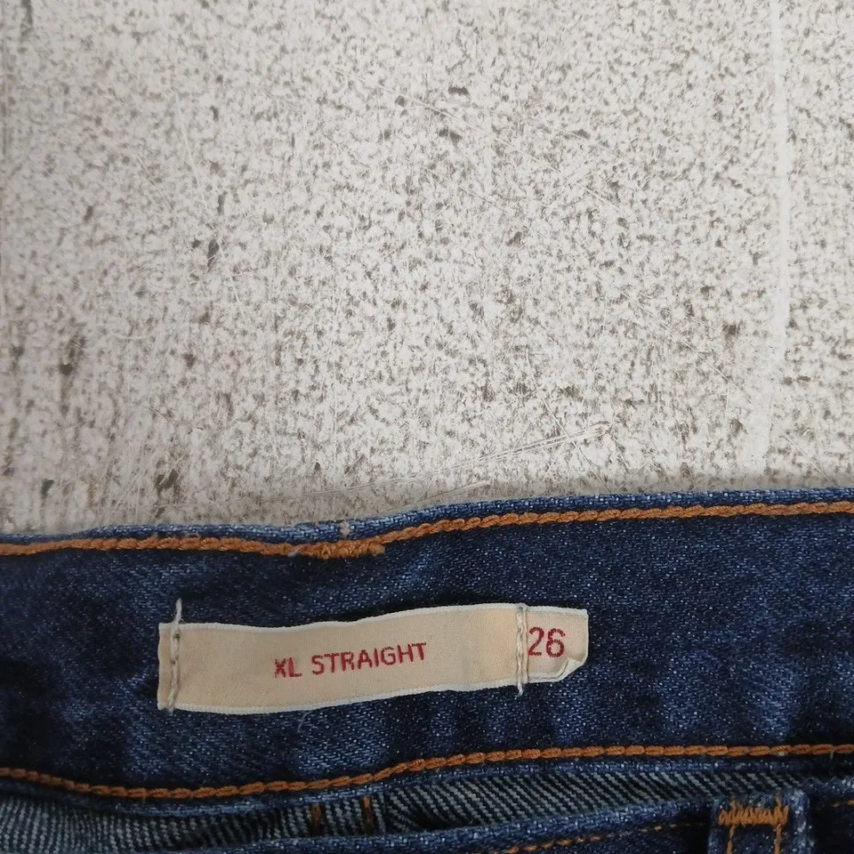 LEVIS XL STRAIGHT JEANS – DENIM, UK 26