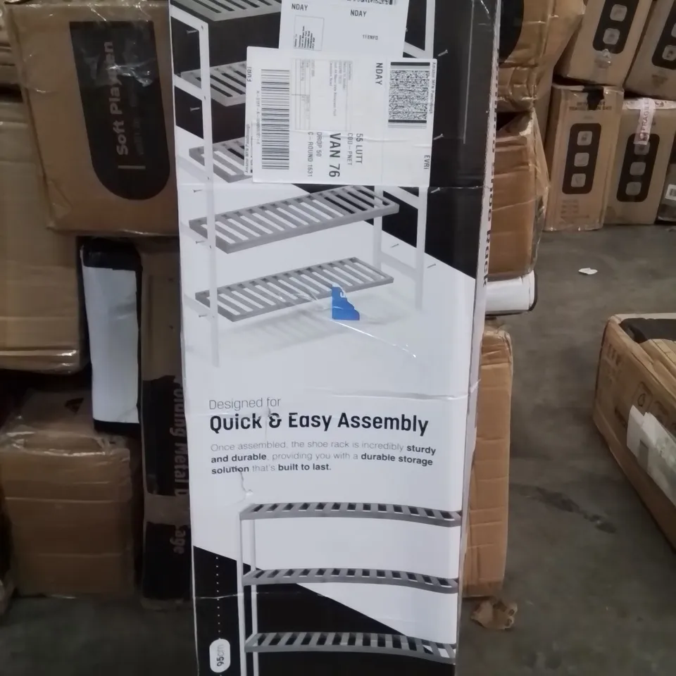 BOXED KEPLIN BAMBOO SHOE RACK 