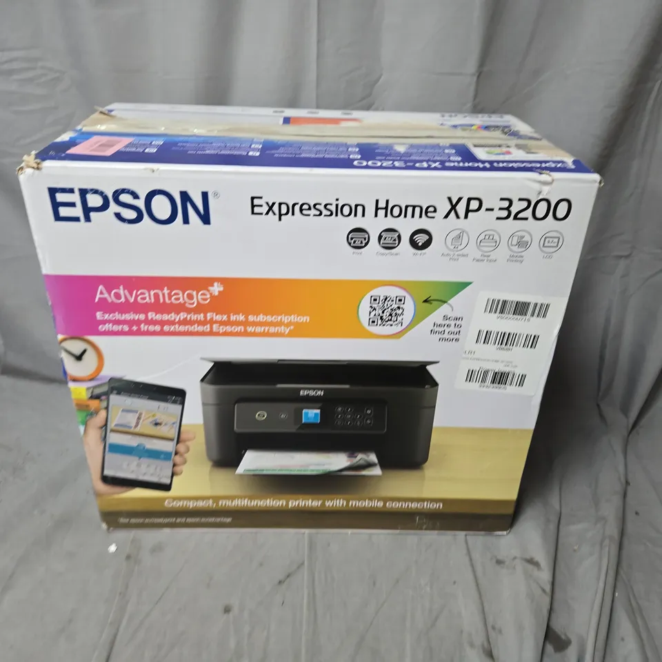 EPSON EXPRESSION HOME XP-3200 PRINTER – BOXED