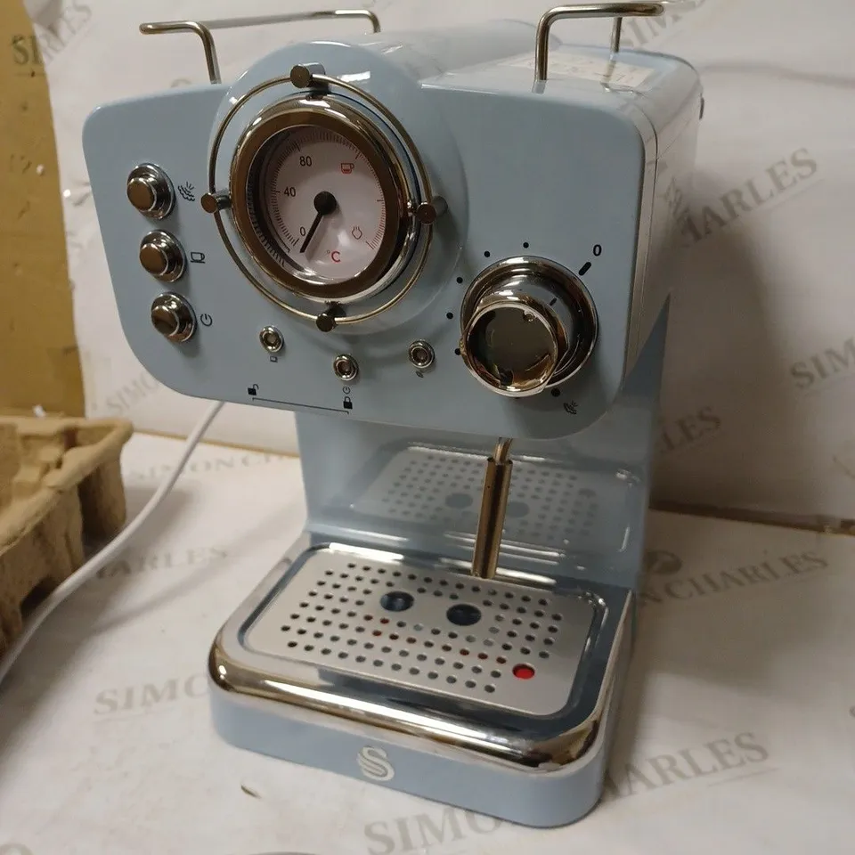 SWAN RETRO ESPRESSO COFFEE MACHINE