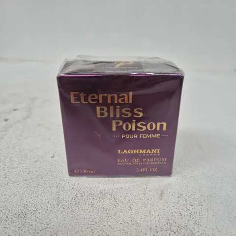 BOXED AND SEALED TERNAL BLISS POISON POUR FEMME EAU DE PARFUM (100ML)