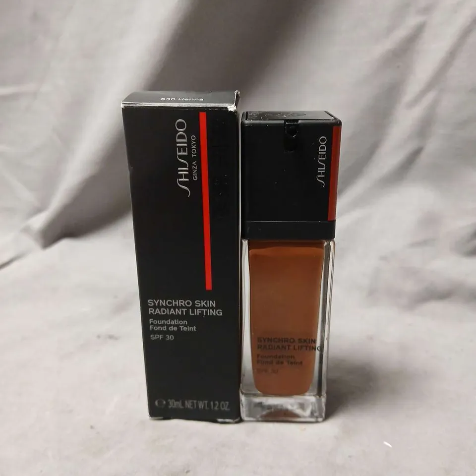SHISEIDO SYNCHRO SKIN RADIANT LIFTING FOUNDATION SPF 30 – 30ML