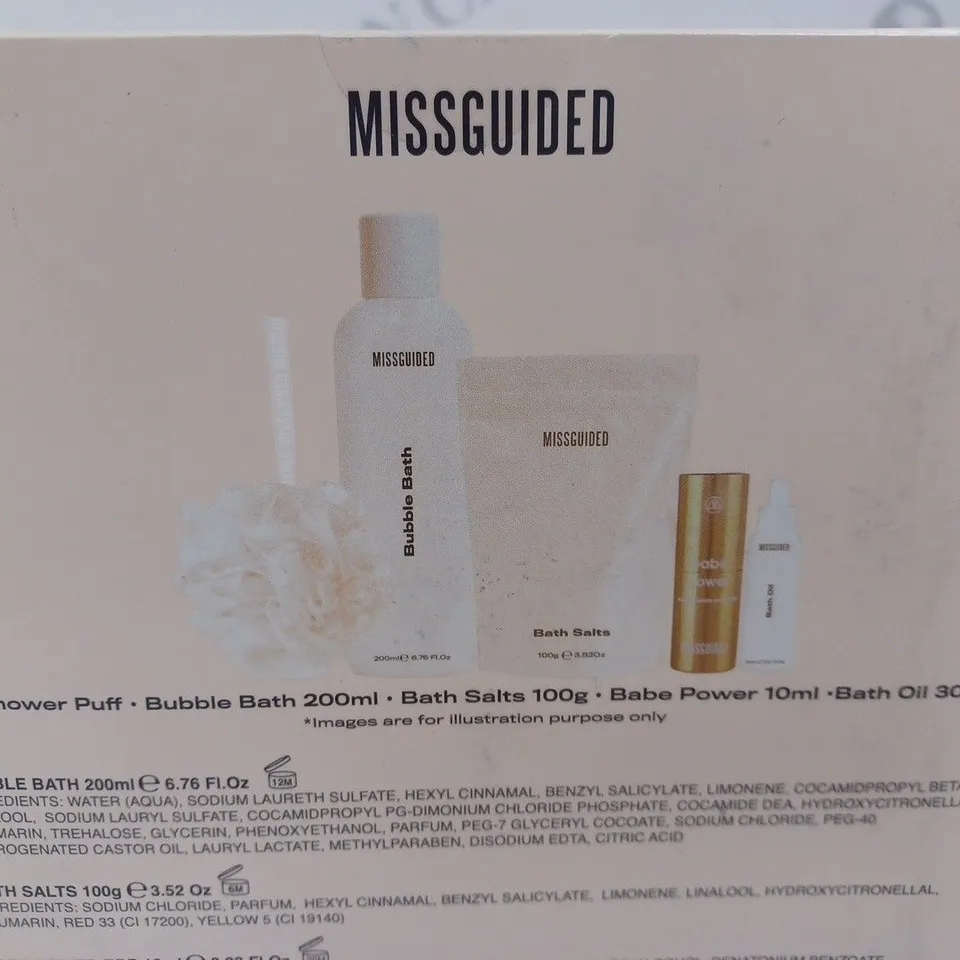 SEALED MISSGUIDED DATE NIGHT 5-PIECE GIFT SET 