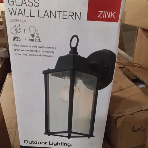 BOXED CERES GLASS WALL LANTERN 