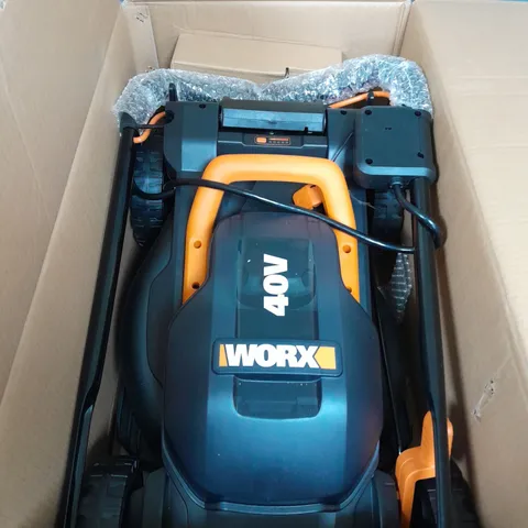 BOXED WORX CORDLESS LAWN MOWER - COLLECTION ONLY