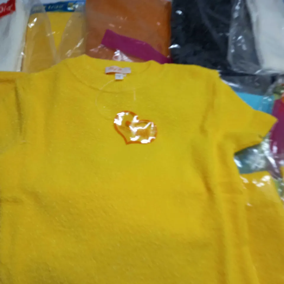 LOT OF 15 NAF NAF ROUND NECK JUMPERS - VARIOUS SIZES AND COLOURS