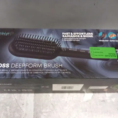 BOXED REVAMP PROGLOSS DEEPFORM BRUSH CERAMIC STRAIGHTENING BRUSH