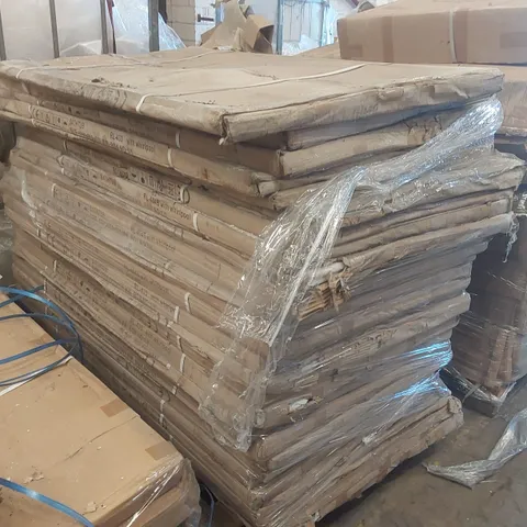 PALLET CONTAINING A LARGE QUANTITY OF BATHROOM FURNITURE PARTS