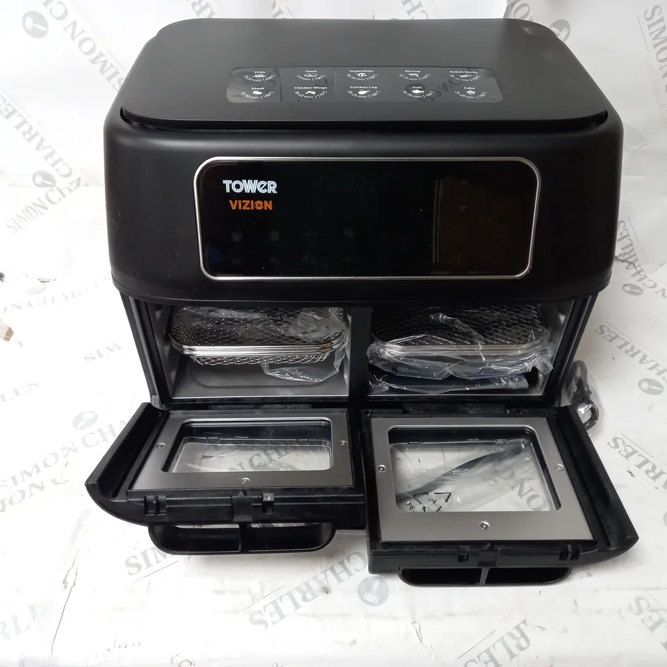 BOXED TOWER VORTX VIZION EXPRESS DUAL 11L AIR FRYER