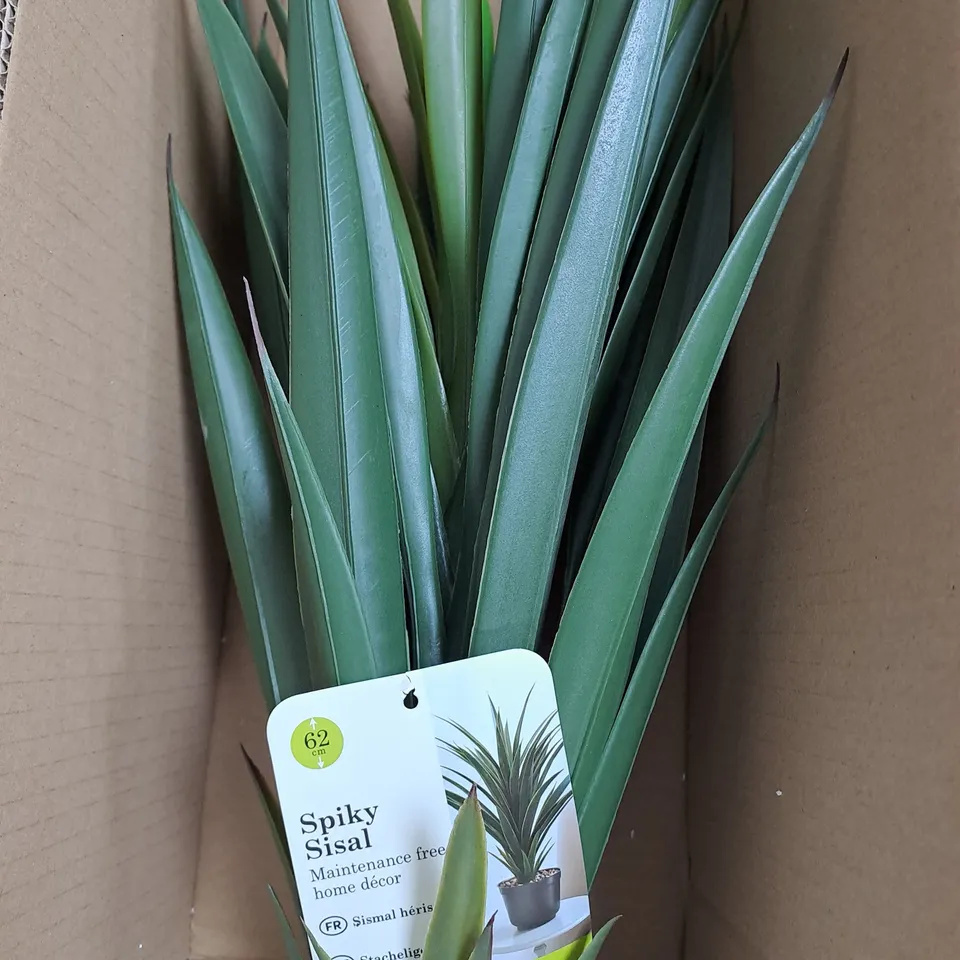 ARTIFICIAL SPIKY SISAL PLANT IN POT
