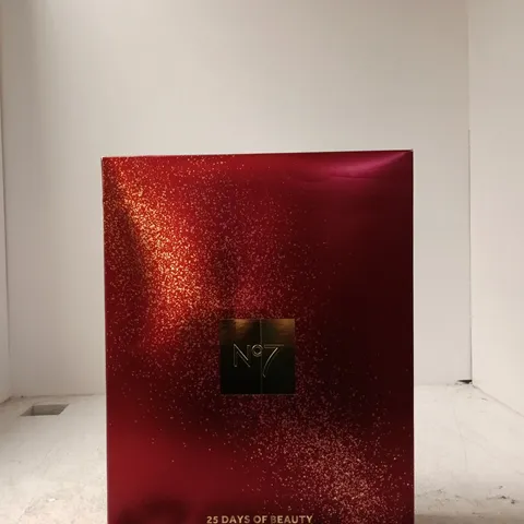 NO7 25 DAYS OF BEAUTY ADVENT CALENDAR