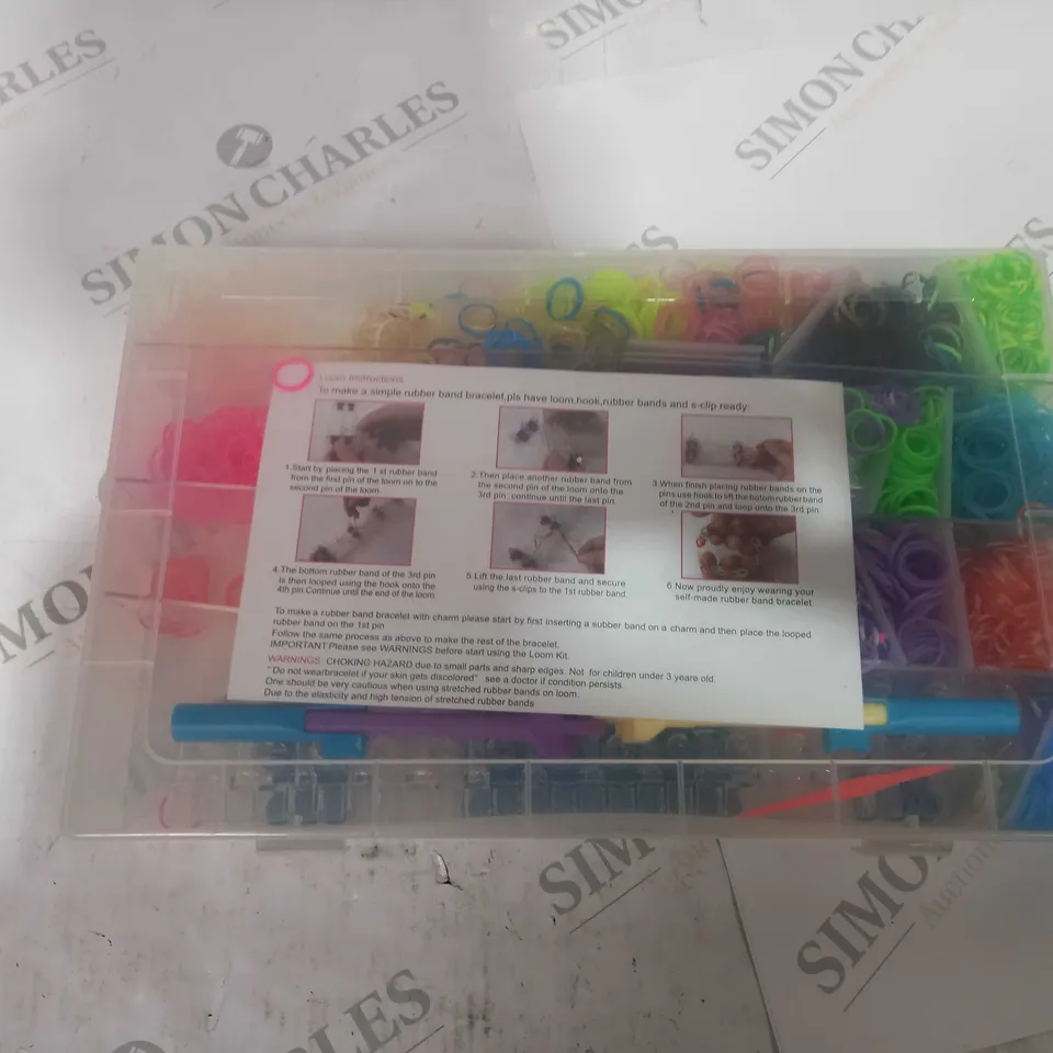 BOXED DIY COLOURFUL FRIENDSHIP LOOM BANDS