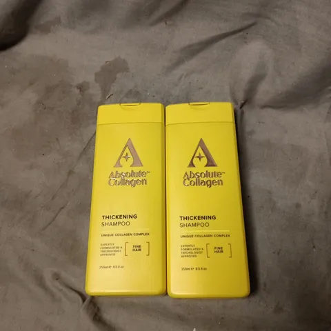 2 X ABSOLUTE COLLAGEN SHAMPOO 250 ML