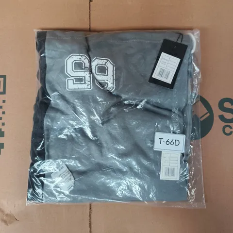 BAGGED BIGDUDE JOGGERS IN GREY/CHARCOAL SIZE 4XL
