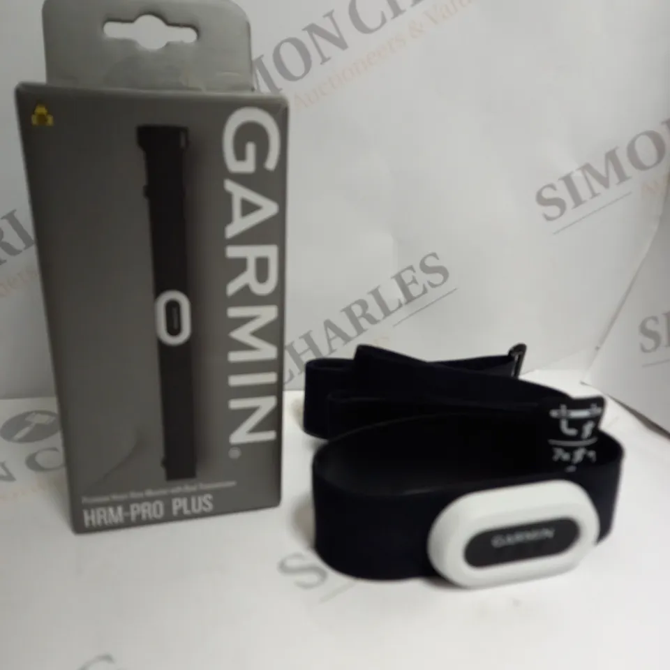 BOXED GARMIN HRM-PRO PLUS PREMIUM HEART RATE MONITOR 