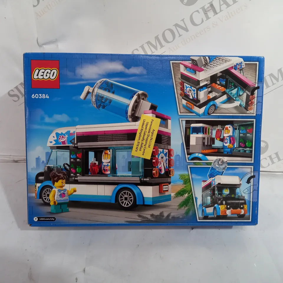 BOXED LEGO CITY SLUSHIE VAN - 60384