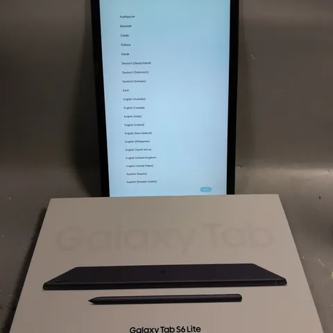 BOXED SAMSUNG GALAXY TAB S6 LITE TABLET