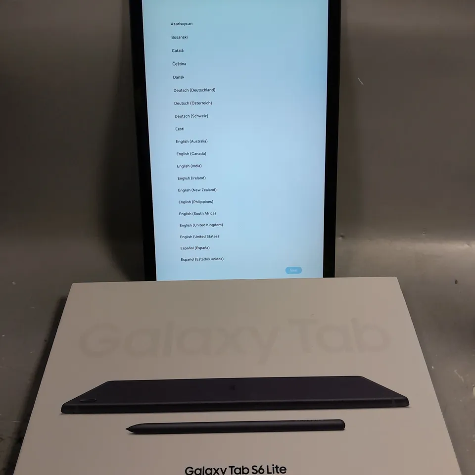 BOXED SAMSUNG GALAXY TAB S6 LITE TABLET 