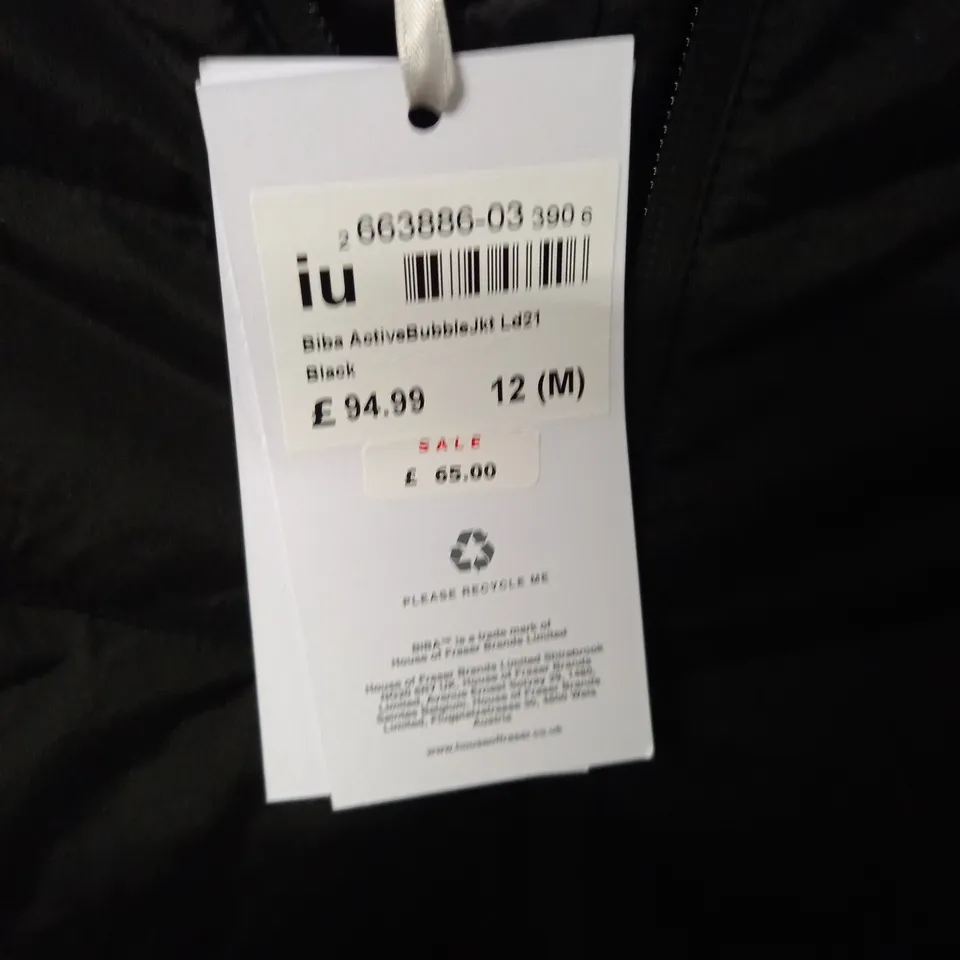BIBA ACTIVE BUBBLE JACKET - 12 (M)