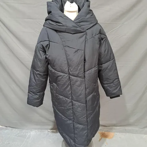NOISY MAY LONG PUFFER COAT IN BLACK SIZE S