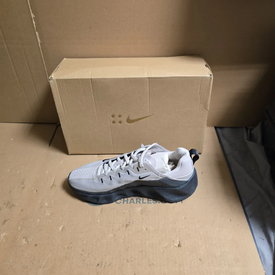 NIKE SNEAKERS – LIGHT GREY/WHITE, BOXED - UK SIZE  6.5 