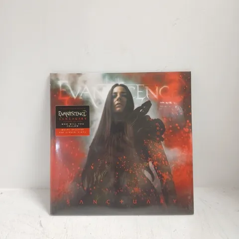 EVANESCENCE SANCTUARY MULTI SPLATTER RED LIQUID VINYL SEALED