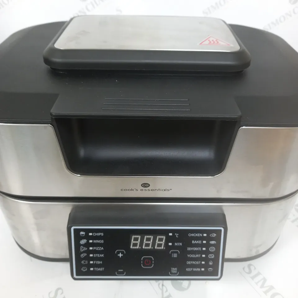 BOXED COOK'S ESSENTIALS GRILL & AIRFRYER 5.5L