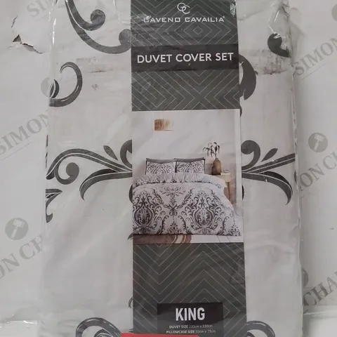 BAGGED GAVENO CAVAILIA KINGSIZE DUVET COVER SET 