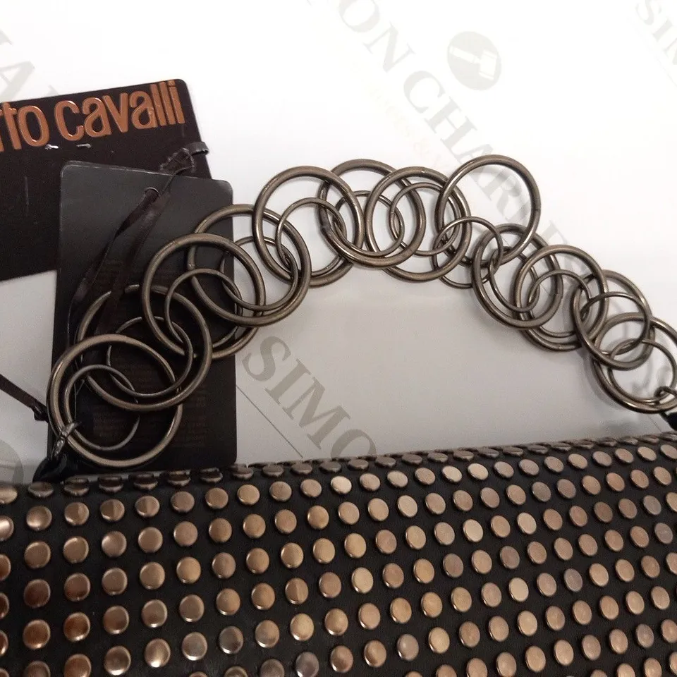 ROBERTO CAVALLI POCHETTE LUNGA NAPPA CLUTCH BAG