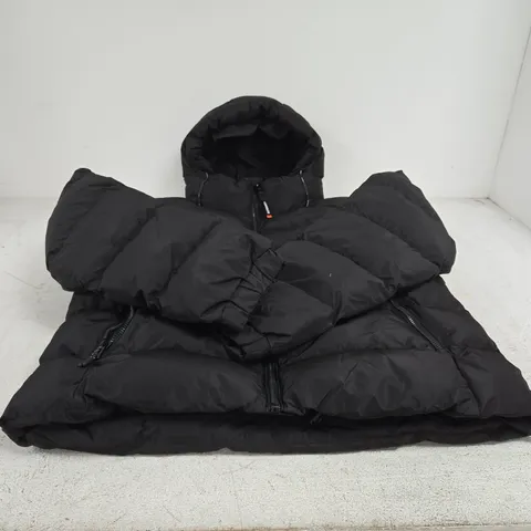 SUPERDRY BLACK COAT XL TAGGED