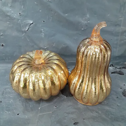 LIGHT UP PUMPKIN AND GOURD SET