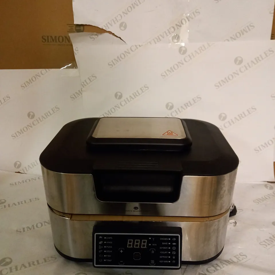 COOK'S ESSENTIALS GRILL & AIRFRYER 5.5L