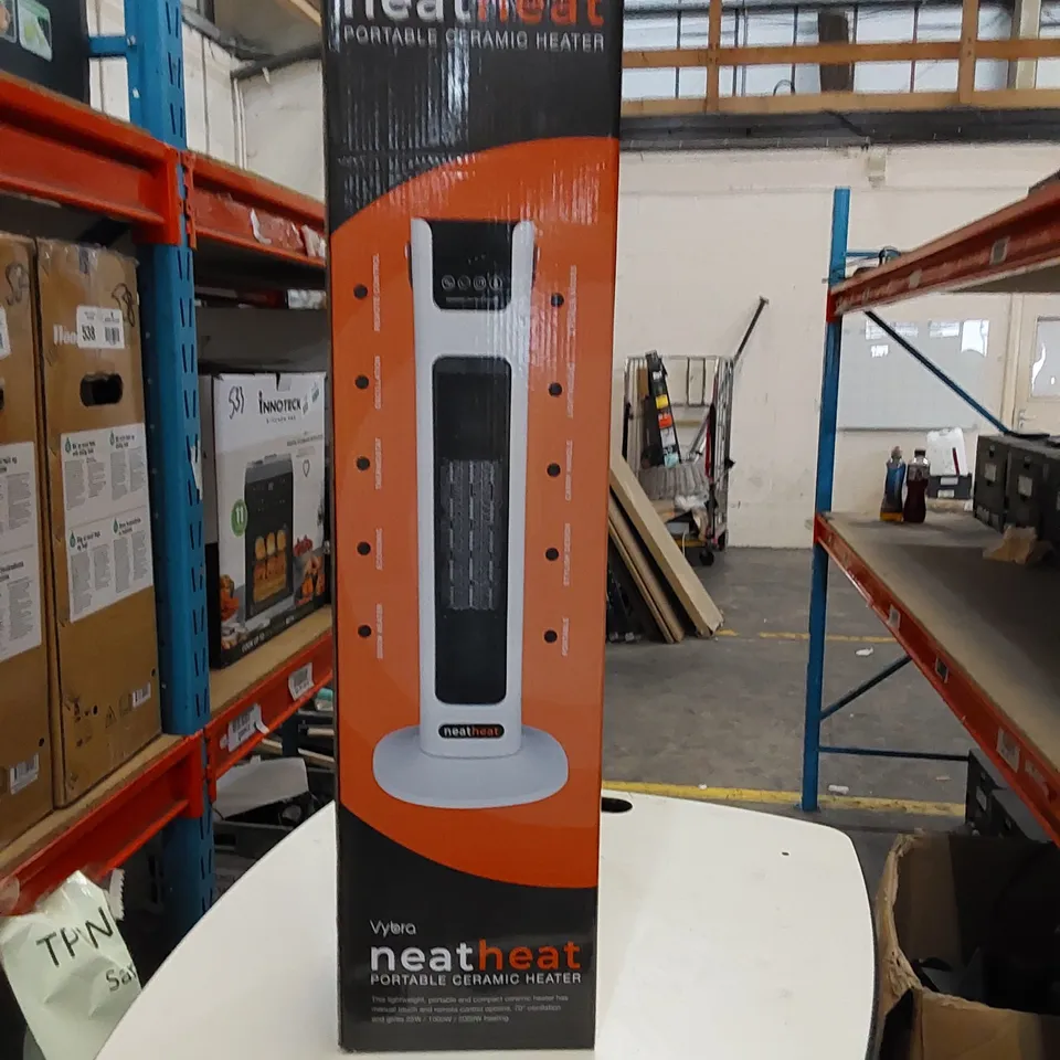 BOXED NEAT HEAT CERAMIC PORTABLE HEATER