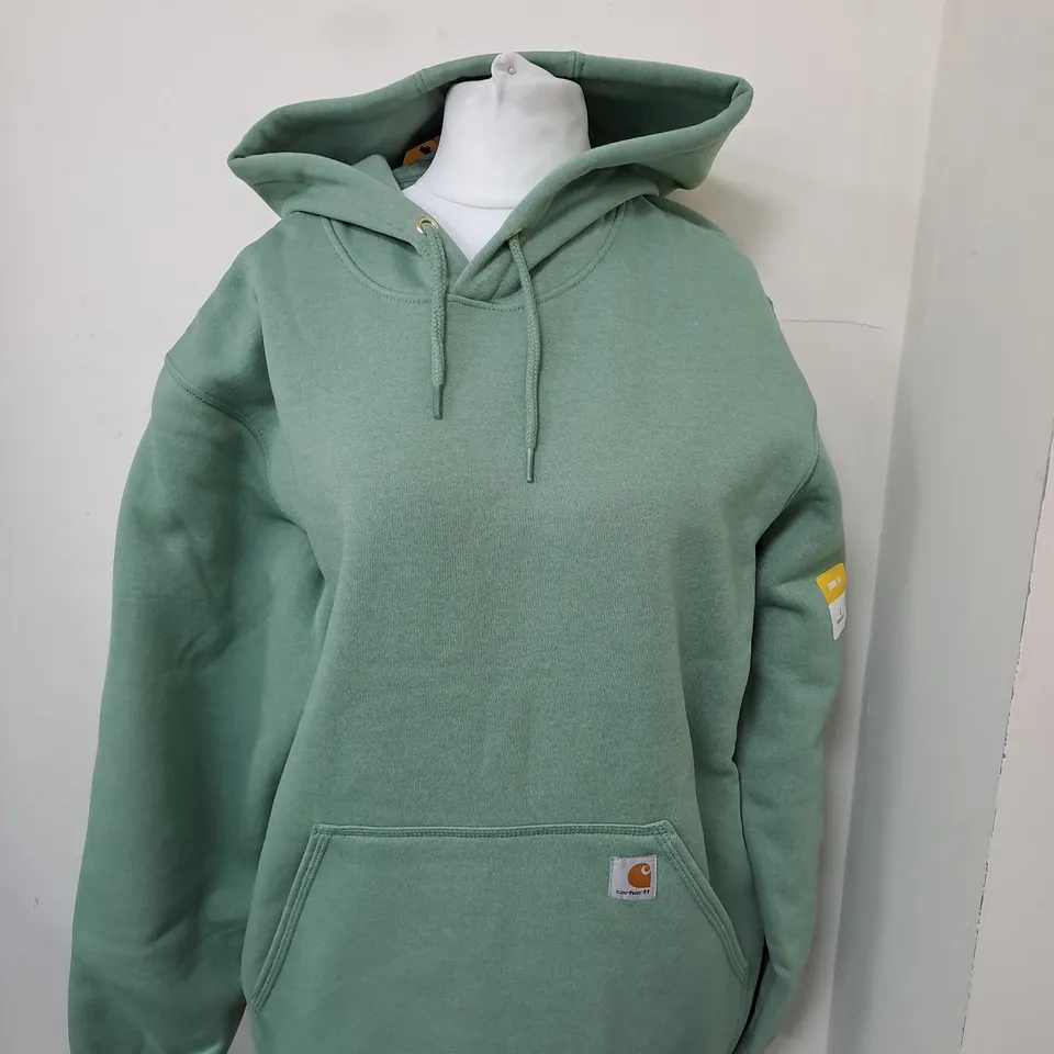 CARHARTT KHAKI HOODIE SIZE L