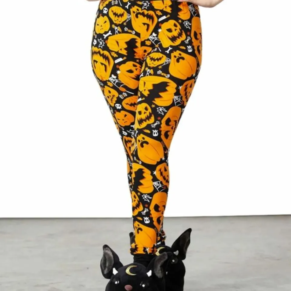 TWELVE BRAND NEW KILLSTAR - CARVER CUFFED - BLACK WOMEN'S TROUSERS (LEGGINGS) SIZE MAY VARY